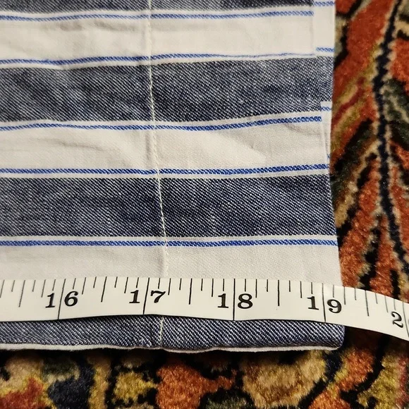 Madewell Wide Leg Pull On Linen Blend Cropped Pants XS - Picture 8 of 11